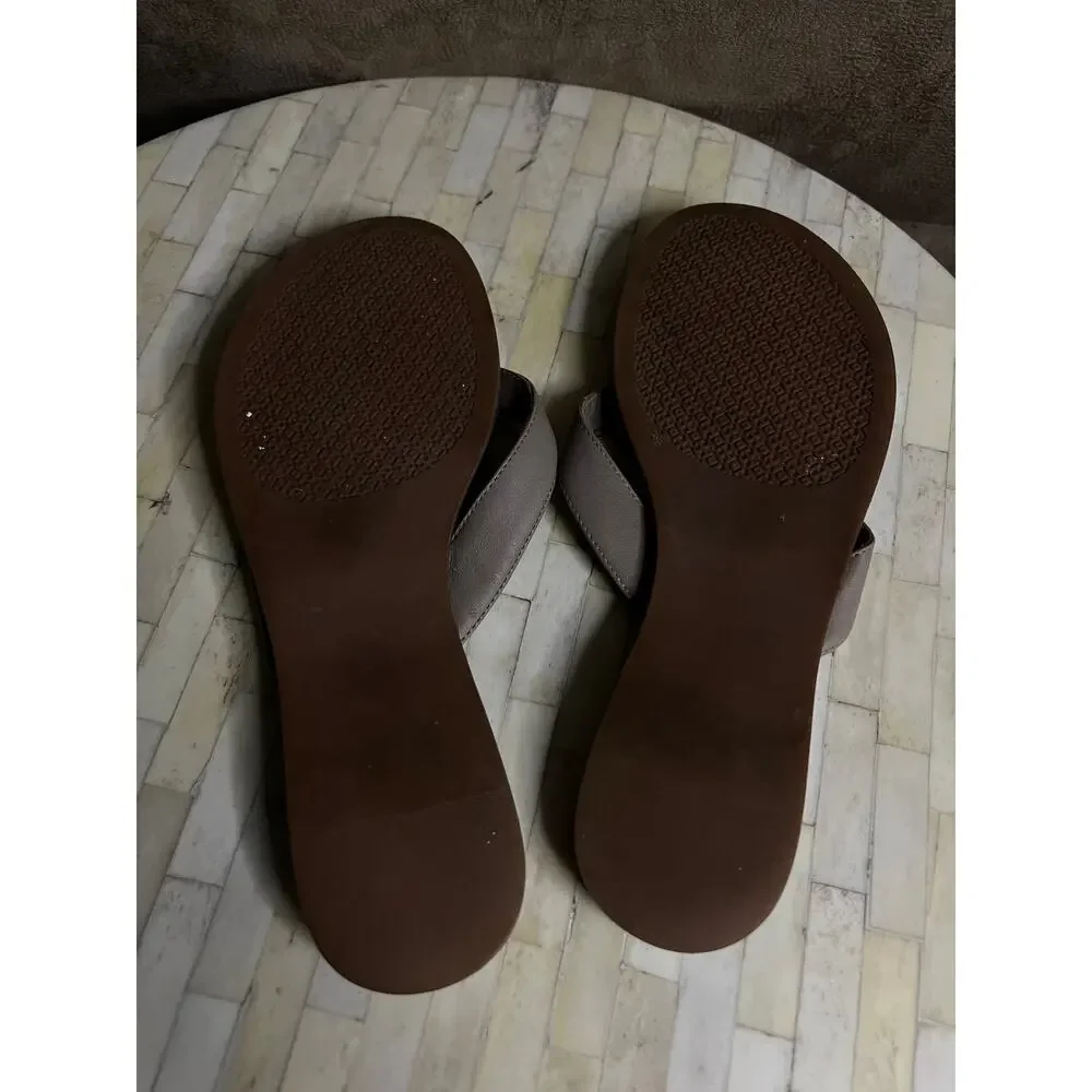 Tory Burch Benton Leather Thong Sandals